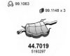 SAAB 5193297 End Silencer